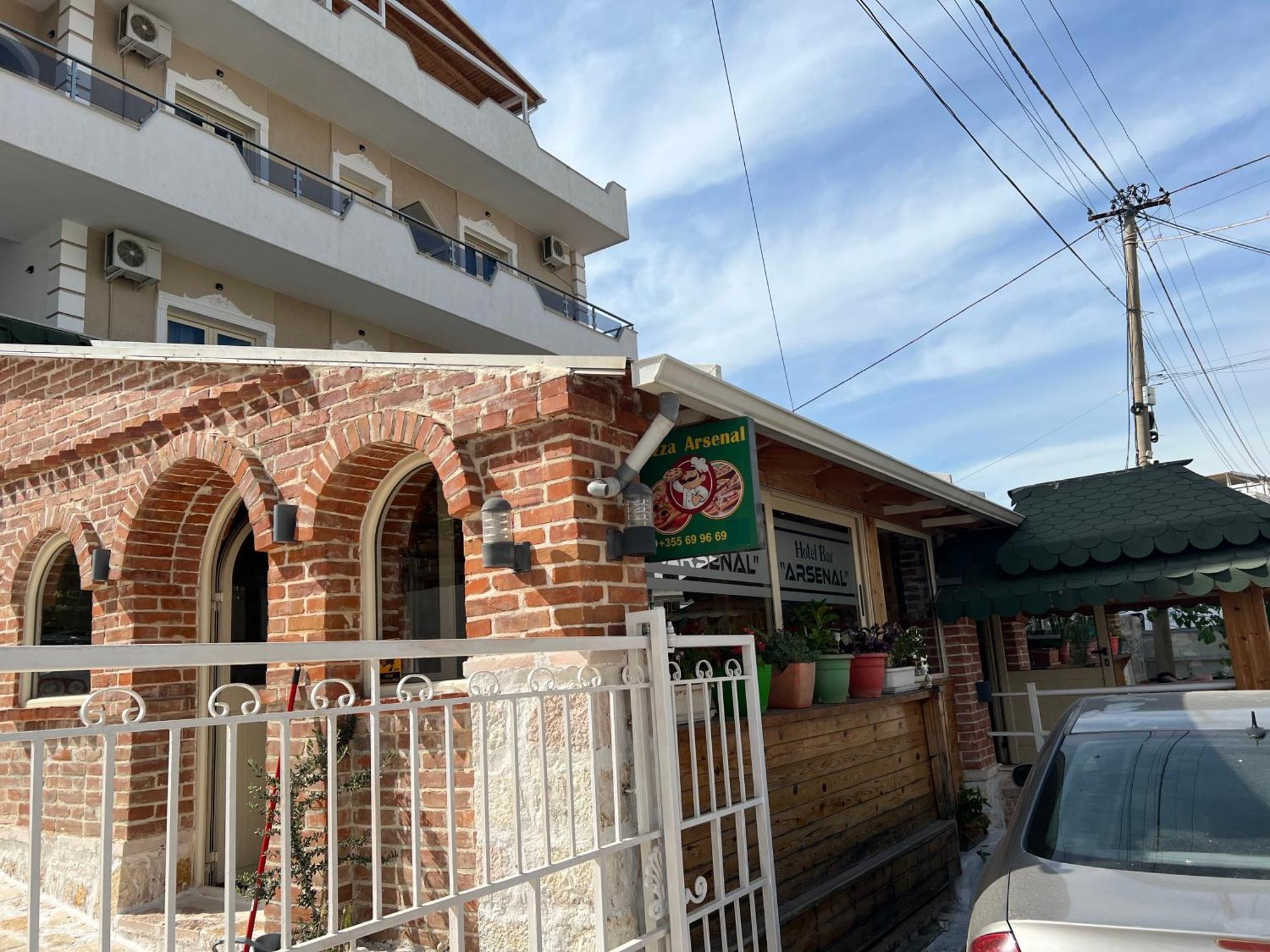 Hotel Arsenal Ksamil Exterior foto