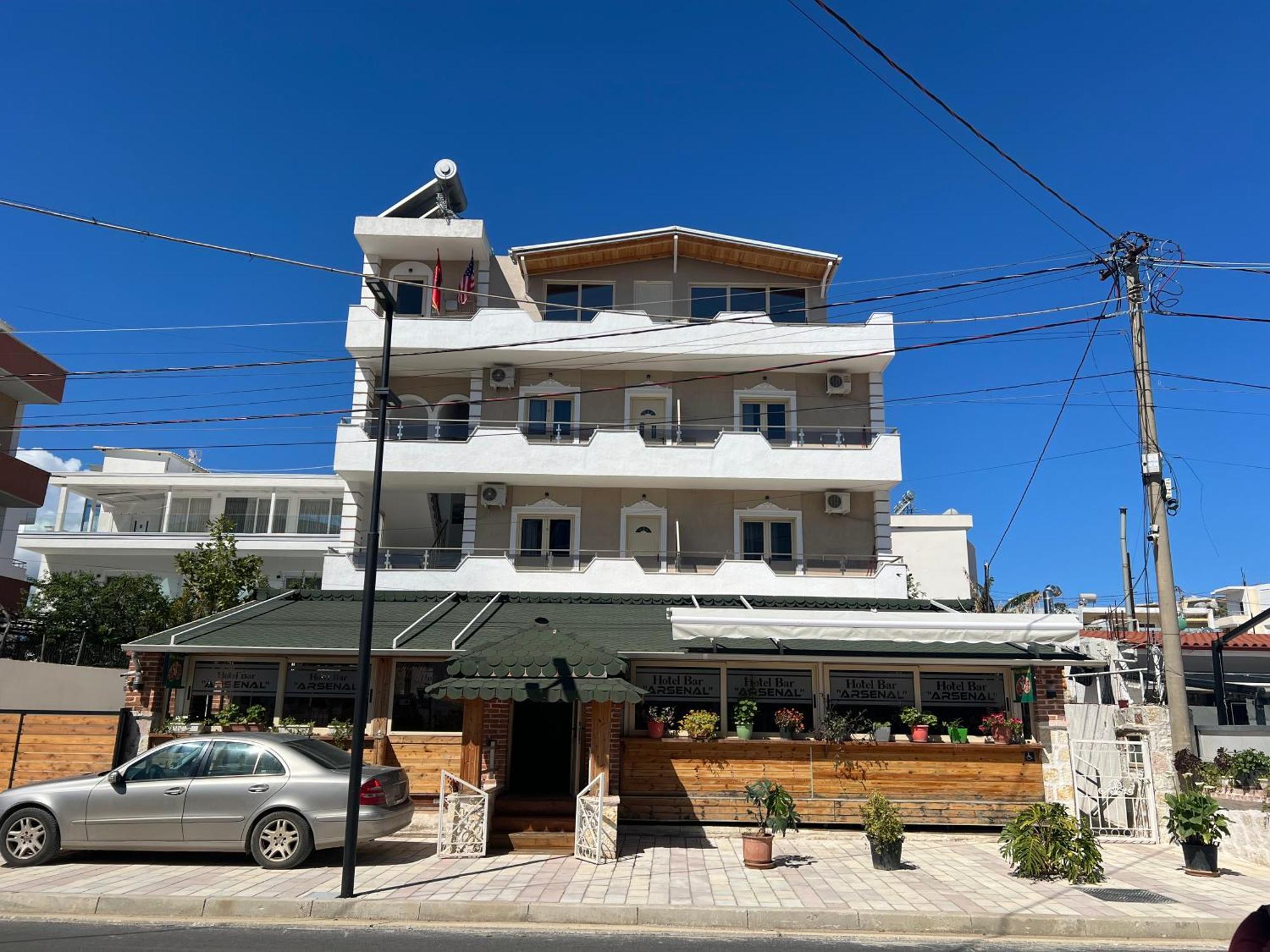 Hotel Arsenal Ksamil Exterior foto